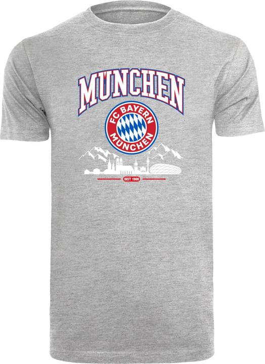 FC Bayern München FC Bayern Skyline grey T-Shirt Round Neck - 115513