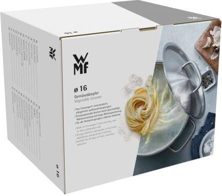 Image du produit WMF Cuiseur à vapeur de légumes (16 cm, Cuiseur à vapeur, Acier inoxydable)