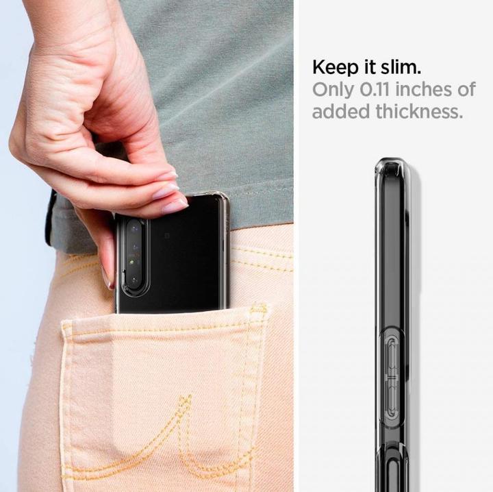 Produktbild Screenguard Sony Xperia 1 II Flexible TPU Clear Case (Sony Xperia 1 II)