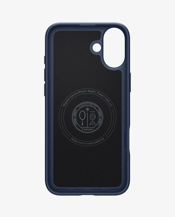 Actual product image Spigen Thin Fit (MagFit) iPhone 16 Plus Case Navy Blue (Apple iPhone 16 Plus)