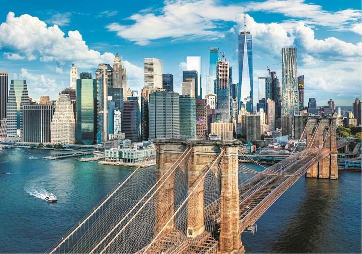 Actual product image Trefl Puzzle Brooklyn Bridge, NewYork, USA 1000 pieces (1000 pieces)
