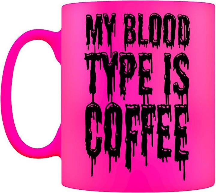 Grindstore Kaffeebecher My Blood Type Is Coffee