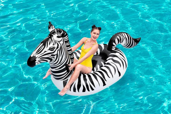 Actual product image Bestway Zebra Float Lights n' Stripes