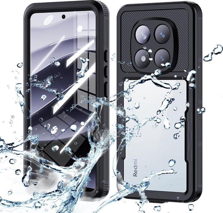 Produktbild Shellbox - Waterproof IP68 Case - Xiaomi Redmi Note 14 Pro 5G / Poco X7 - Black (Xiaomi Redmi Note 14 Pro 5G, Xiaomi Poco X7 Pro)