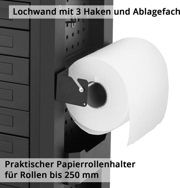 Produktbild Stahlwerk Werkstattwagen SHARK Werkzeugwagen Montagewagen 235 Werkzeuge CrV (160 x)