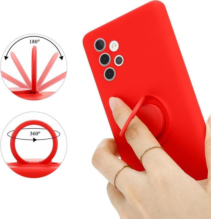 Image du produit Cadorabo TPU Liquid Ring Silicone Case Cover (Samsung Galaxy A32 5G)