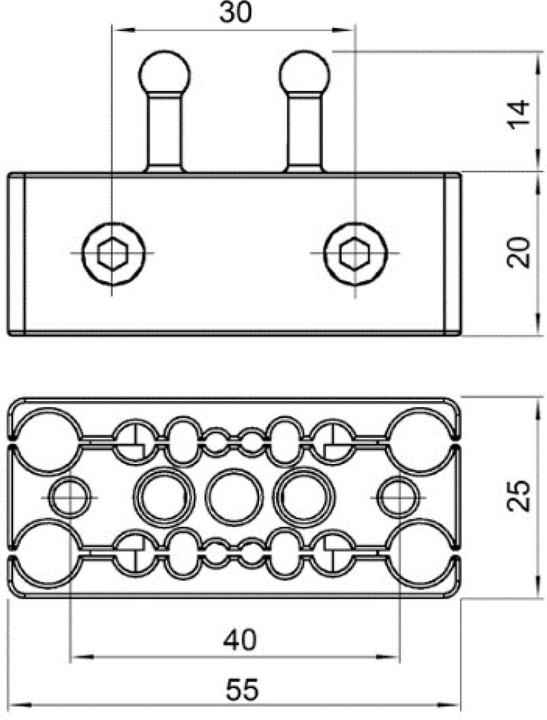 Image du produit Bachmann CABLE SLEEVE Easy-Stop-2B2K - Serre-câbles pour gaines de câbles (Accessoires pour câbles)