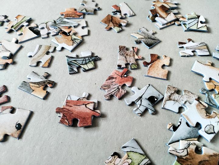 Actual product image Tactic Rabbit jigsaw puzzle, 200 pieces. (200 pieces)