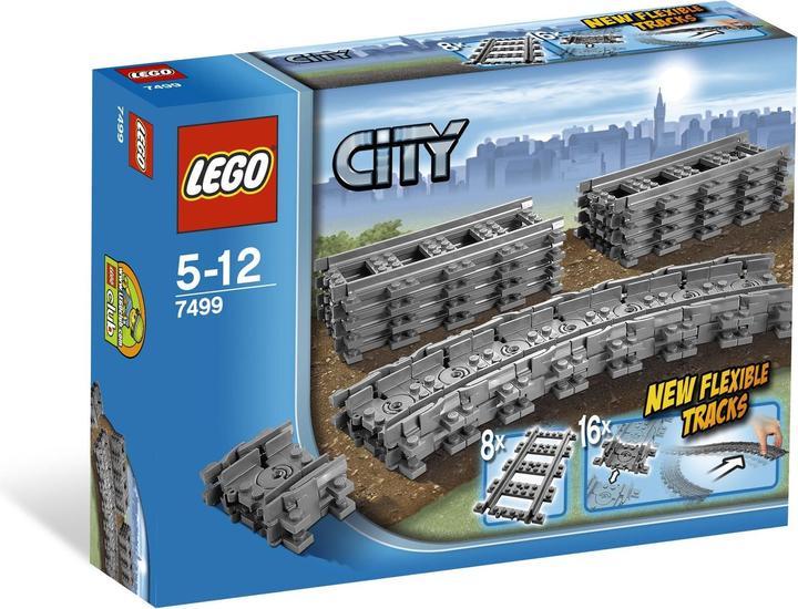 Immagine prodotto LEGO Binari flessibili (7499, LEGO City)