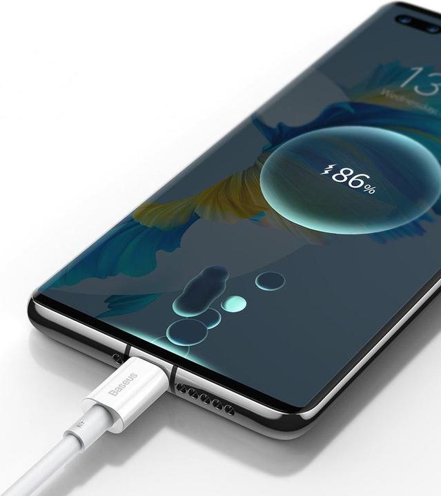 Actual product image Baseus USB A – USB C (1 m, USB 2.0, 66 W)