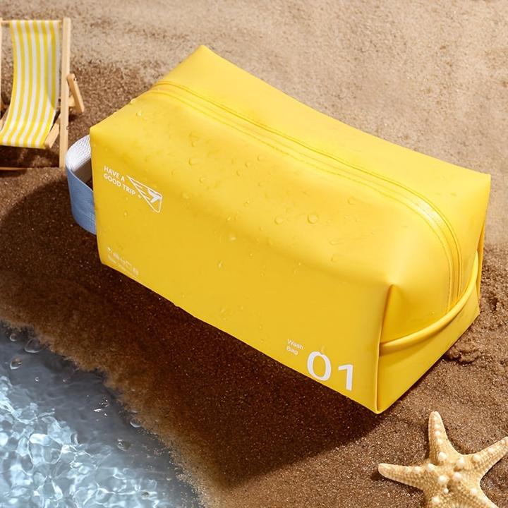 Produktbild Only-Bags.Store Sommerschwimmende Strandtasche, PVC-Aufbewahrungsbeutel, Mode-Kosmetiktasche mit Griff