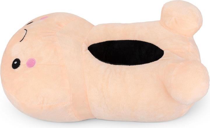 Produktbild Easytoys Penisförmige Hausschuhe mit SmileyGesicht Beige (L, XL)