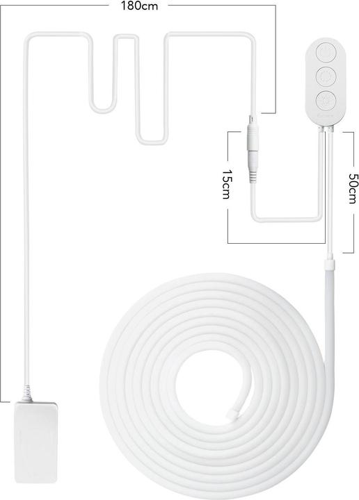 Produktbild Govee Neon (Weiss, 500 cm, Indoor, Outdoor)