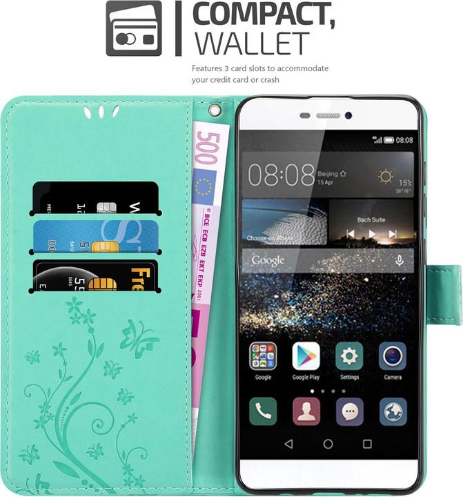 Immagine prodotto Cadorabo Copertina del libro di fiori (Huawei P8)