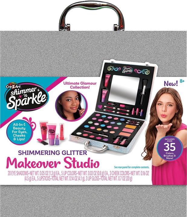 Produktbild Cra-z-art Shimmer 'n Sparkle - Shimmering Glitter Makeover Studio Case