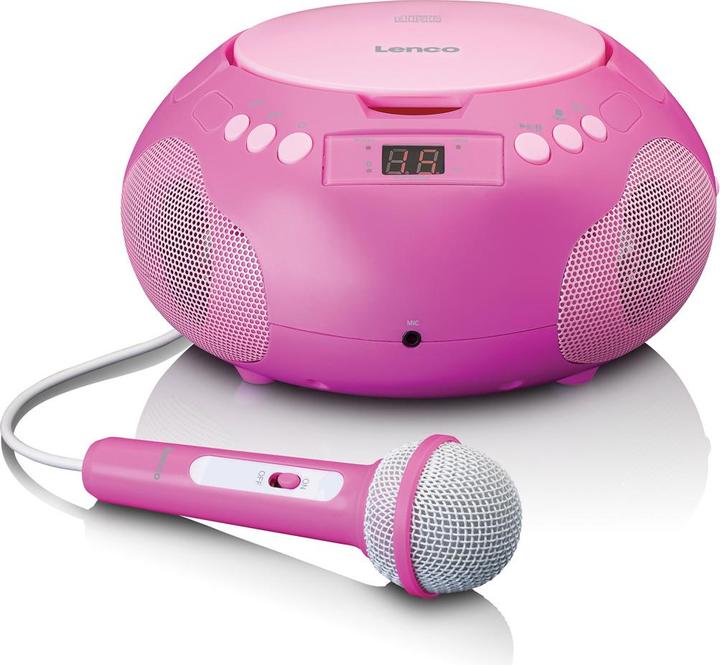Actual product image Lenco Boombox SCD-625PK