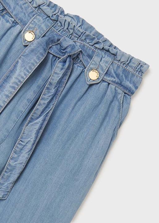 Produktbild MAYORAL Cropped Hose mit Schleife aus Tencel / Lyocell (128)