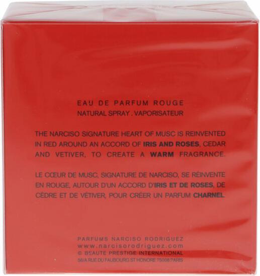 Actual product image Narciso Rodriguez Rouge (Eau de parfum, 50 ml)