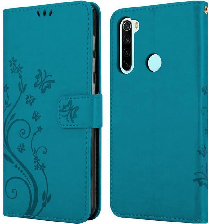 Actual product image Cadorabo Flower Book Cover (Xiaomi Redmi Note 8, Xiaomi Redmi Note 8 2021)