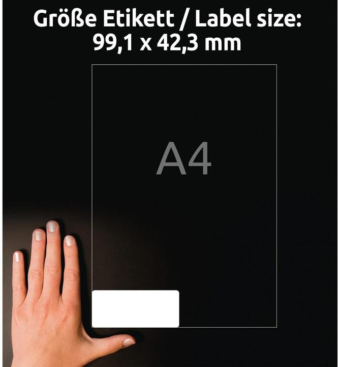 Actual product image Avery Recycling address labels