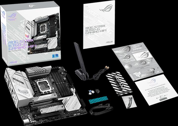 Productafbeelding ASUS ROG STRIX B760-G GAMING WIFI (LGA 1700, Intel B760, mATX)