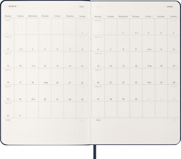 Immagine prodotto Moleskine Agenda business Weekly (13 x 21 cm, Inglese)