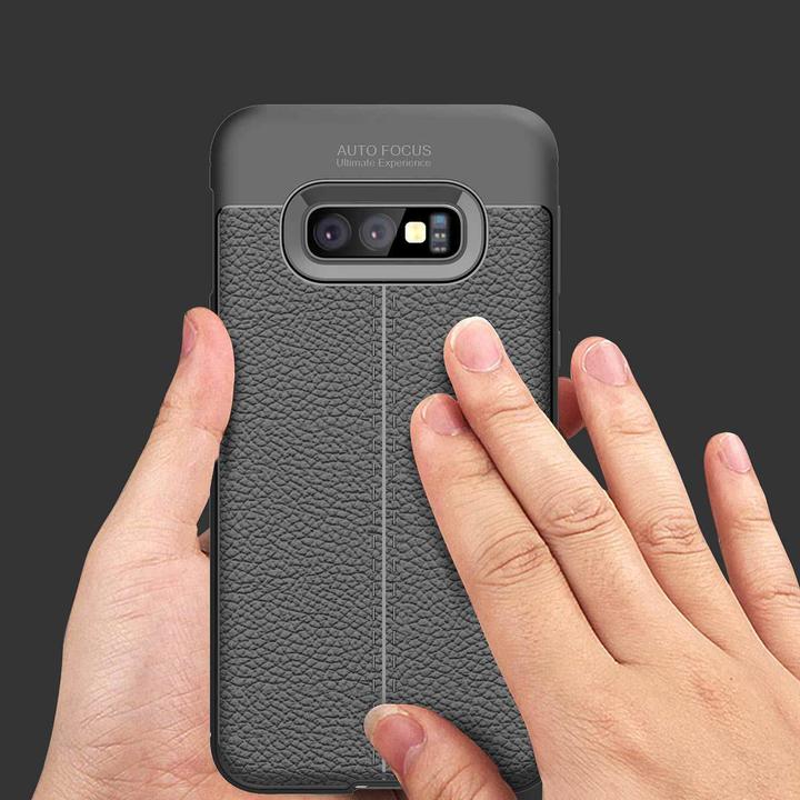 Image du produit Cadorabo TPU Cover similicuir structure (Samsung Galaxy S10e)