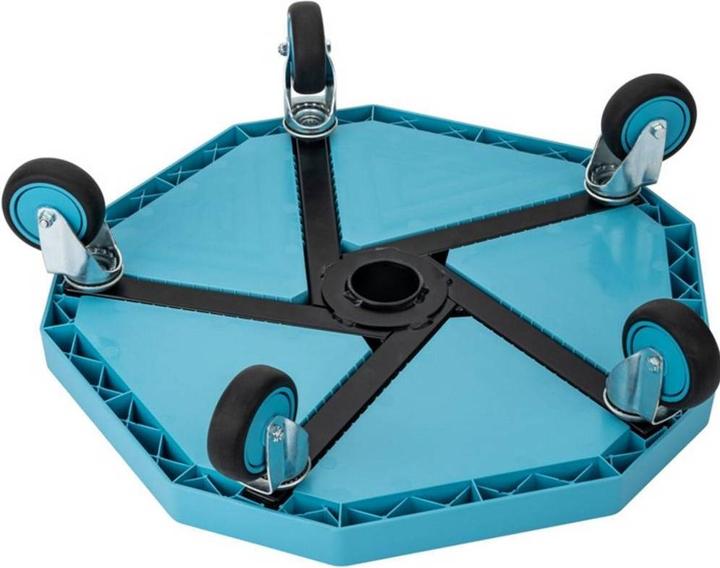 Produktbild HAZET Arbeits-Sitz 195N-4 (blau/schwarz, belastbar bis 150kg, höhenverstellbar)