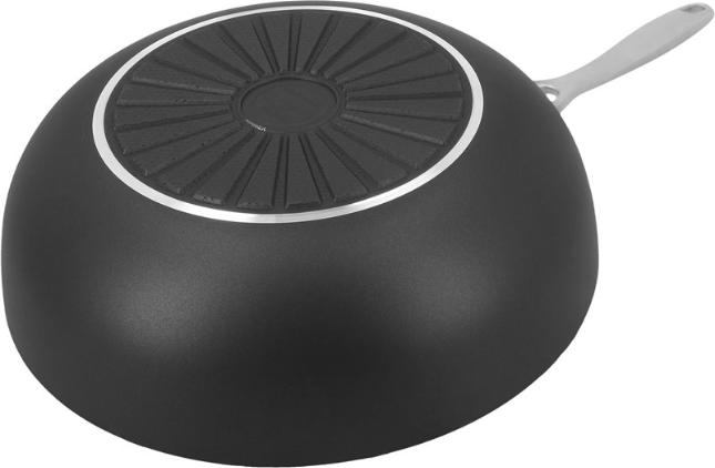 Actual product image Demeyere Wok aluminium industry (28 cm, Wok, Aluminium, Stainless steel)