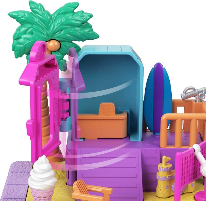 Actual product image Polly Pocket POLLYVILLE SUNSHINE BEACH Playset