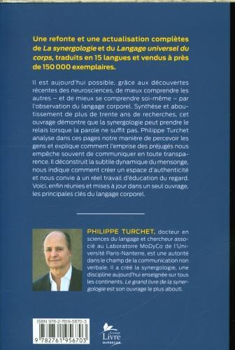 Actual product image Le grand livre de la synergologie (French, Turchet Philippe, 2022)