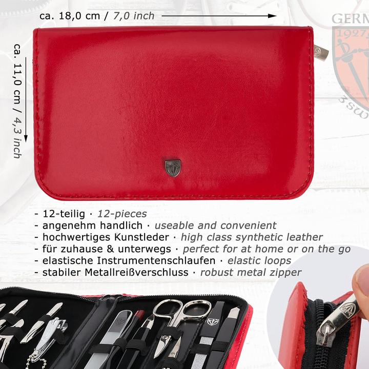 Actual product image Drei Schwerter 12-piece nail set 'Palermo'