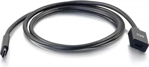 Image du produit C2G Câble d'extension USB-C vers C 3.1 (Gen 2) mâle/femelle () (0.90 m, USB 3.2 Gen 2)