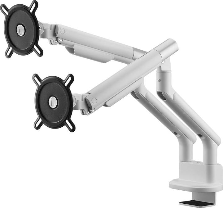 One for All Monitor mount design dual white (Table, 35")