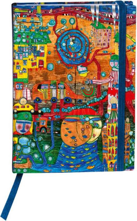 Actual product image Hundertwasser Agenda 2025 (Hardcover, French, English)