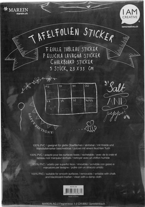 Produktbild I Am Creative Tafelfolie