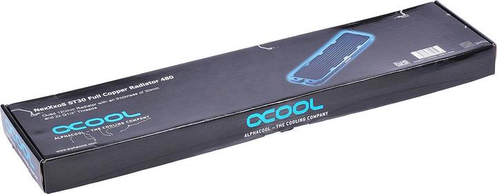 Actual product image Alphacool NexXxoS ST30 Full Copper 480mm (120 mm)