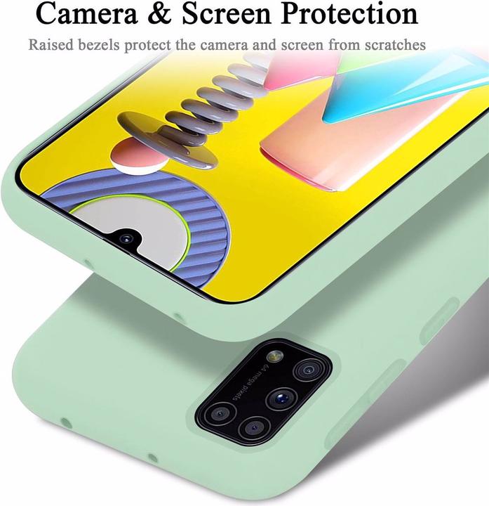 Immagine prodotto Cadorabo Copertura della cassa del silicone liquido TPU (Samsung Galaxy M31)