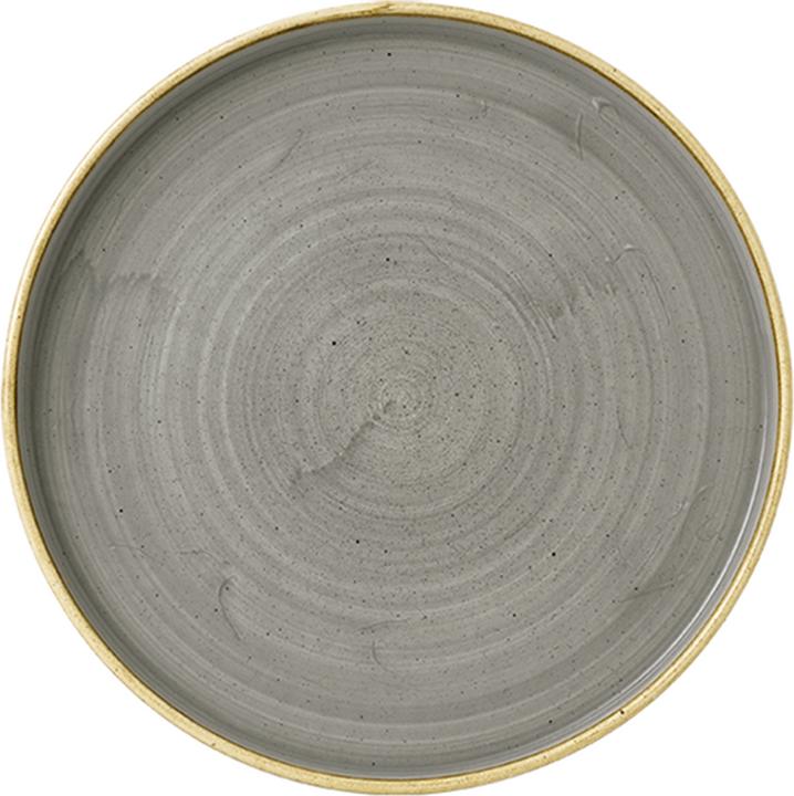 Produktbild Churchill Stonecast Peppercorn Grey Walled Teller flach 26cm (1 x)