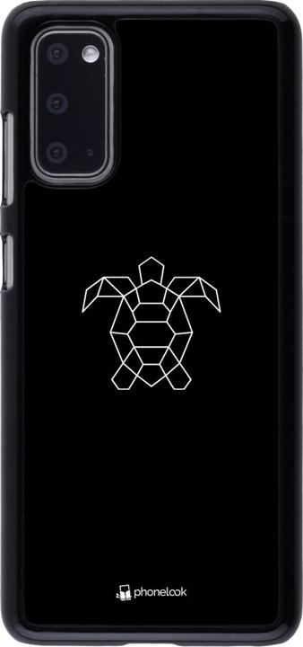 Actual product image PhoneLook Coque Turtles lines on black (Samsung Galaxy S20)