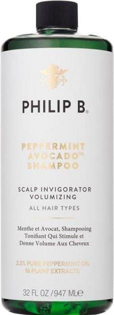 Philip B. Peppermint & Avocado Volumizing & Clarifying Shampoo 947 ml (947 ml, Flüssiges Shampoo)