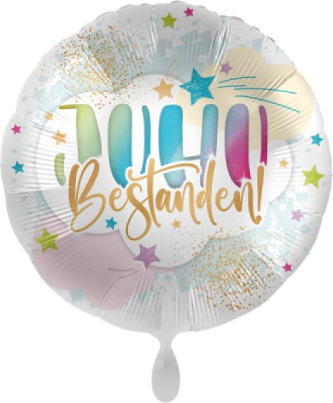 Produktbild Premioloon Folienballon Bestanden JUHU - leer (1 x)