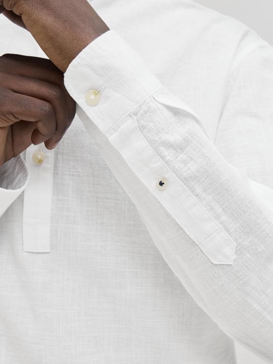 Produktbild Jack & Jones Jjesummer Half Placket Shirt Ls Sn (S)