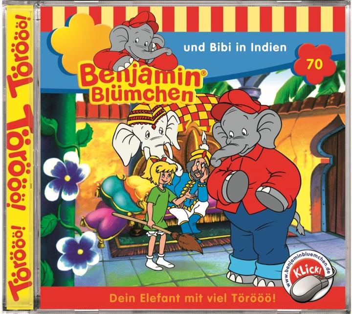 Produktbild Folge 070: Und Bibi In Indien (Benjamin Blümchen)