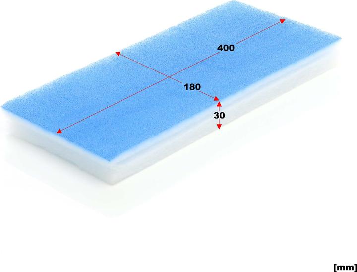 Actual product image Wiltec Airbrush Replacement Filter for Paint Mist Suction Unit