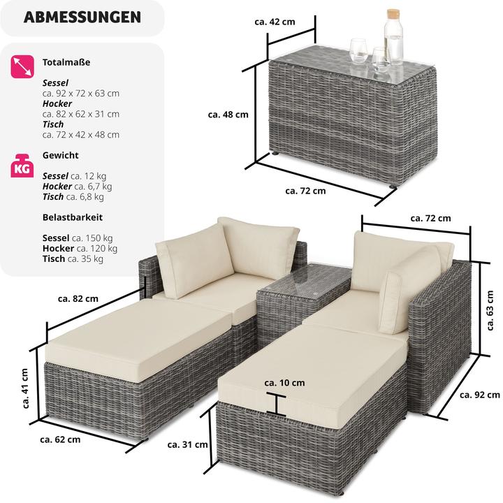 Produktbild tectake San Domino