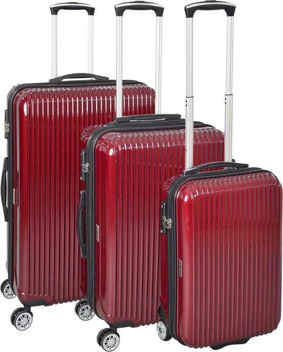 Image du produit Welltravel Set de voyage avec balance, 3 pièces SCALA bordeaux (L (90 - 115l))