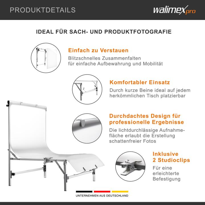 Image du produit Walimex Table d'enregistrement Tavola (60 cm, 0 cm)