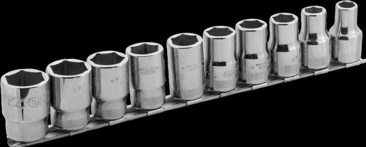 Productafbeelding Irimo Dopsleutelset 1/2", metrisch, zeskant - 10-delig (1/2")