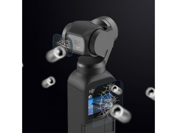 Produktbild Screenguard DJI Osmo Pocket Panzerglas Schutzfolie Case Friendly Design (DJI Osmo Pocket)